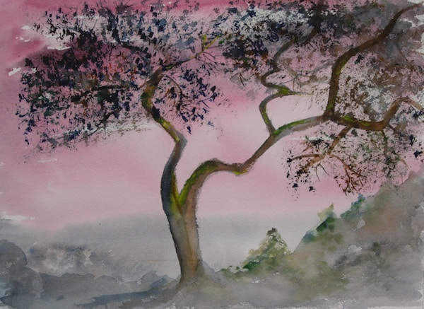 Watercolor on paper - 